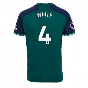 Arsenal Benjamin White #4 Replica Third Stadium Shirt 2023-24 Short Sleeve